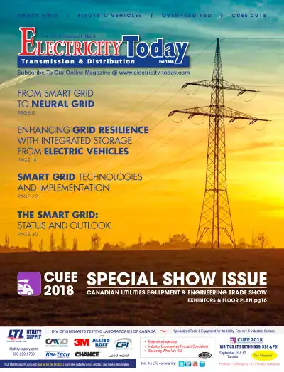 Electricity Today T&D Magazine - Special Show Issue: CUEE Fall 2018