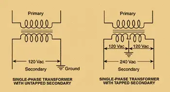 Single Phase Transformer Connections